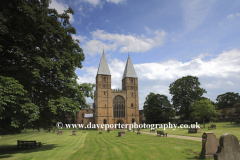 Spring colours, Southwell Minster