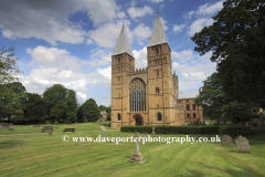 Spring colours, Southwell Minster