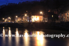 river Severn and Ironbridge town, Coalbrookdale