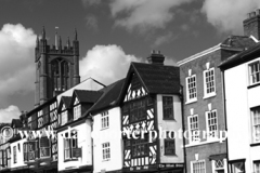 Town centre view, Ludlow town