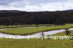 Ox Bow Meander, River Severn, Buildwas village