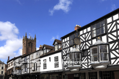 Town centre view, Ludlow town