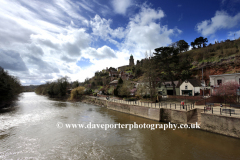 River Severn at Bridgnorth town