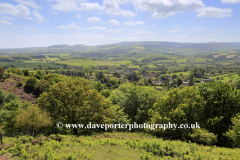 Summer view over the Quantock Hills