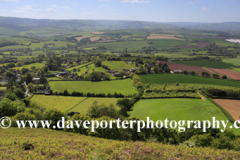 Summer view over the Quantock Hills