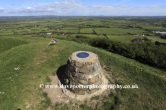 The Somerset levels from Brent Knoll