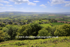 Summer view over the Quantock Hills