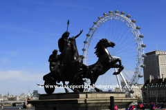 Statue of Queen Boadicea, Westminster bridge