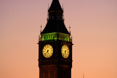 The Elizabeth Tower housing Big Ben bell