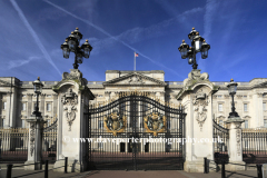 Front gates of Buckingham Palace