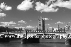 Lambeth Bridge, river Thames, Albert Embankment