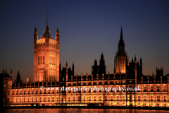 Sunset over The Houses of Parliament