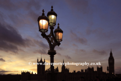 Sunset over The Houses of Parliament