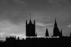 Sunset over The Houses of Parliament