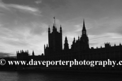 Sunset over The Houses of Parliament