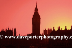 Sunset over The Houses of Parliament