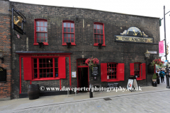 Exterior of the The Anchor public house, Bankside