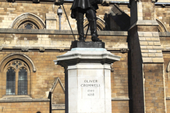 Statue of Oliver Cromwell, Houses of Parliament