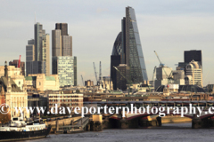 Skyline view of buildings on the North Bank