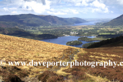 Bleaberry fell overlooking Derwentwater