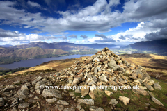 Bleaberry fell overlooking Derwentwater