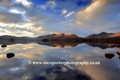 Autumn dawn, Cat Bells Fell, Derwentwater