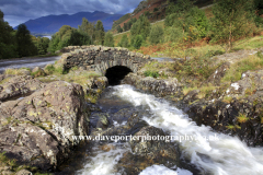 Summer view of Ashness Bridge