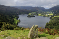 View over Grasmere from Loughrigg Terraces