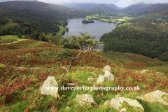 View over Grasmere from Loughrigg Terraces