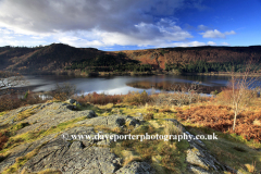 Autumn view over Thirlmere reservoir