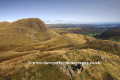 Harrison Stickle fell and ridge, Langdale fells