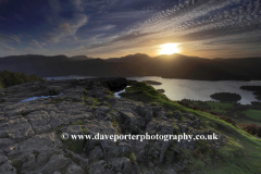 Sunset over Derwentwater, Keswick