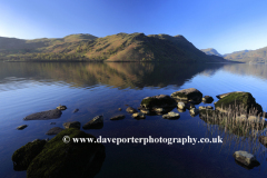 Spring, reflection of Birk Fell, Ullswater