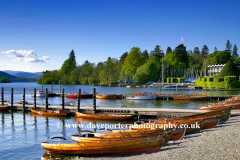 Rowing Boats at Bowness on Windermere