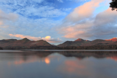 Sunrise, Cat Bells Fells, Causey Pike, Derwentwater