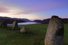 Misty Dawn Landscape, Castlerigg stone Circle