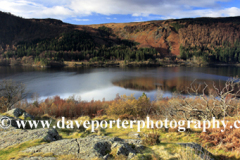 Autumn view over Thirlmere reservoir