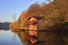 The Duke of Portland boathouse on Ullswater