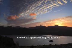 Sunset over Derwentwater, Keswick