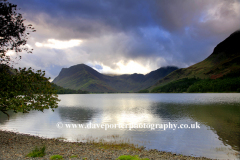 Fleetwith Pike fell reflected in Buttermere