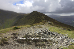 Summit ridge of Ullock Pike Fell, Keswick