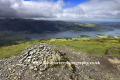 Summit cairn on Ullock Pike Fell