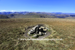 The Summit Cairn of Wether Hill fell, High Street