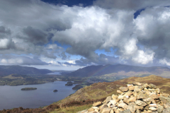 Ashness Fell overlooking Derwentwater