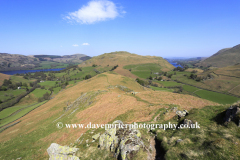 Landscape on Beda Fell with Ullswater