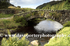 Packhorse stone bridge over Watendlath Beck