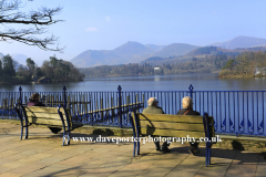 People at the Promenade, Derwentwater, Keswick