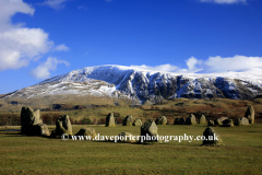 Winter, Castlerigg Stone Circle near Keswick