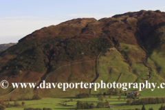 Side Pike Fell and ridge, Great Langdale valley