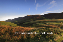 View over Skiddaw Little Man fell, Keswick